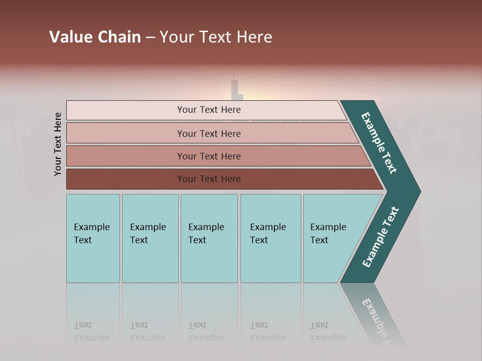 Tall Ball Light PowerPoint Template