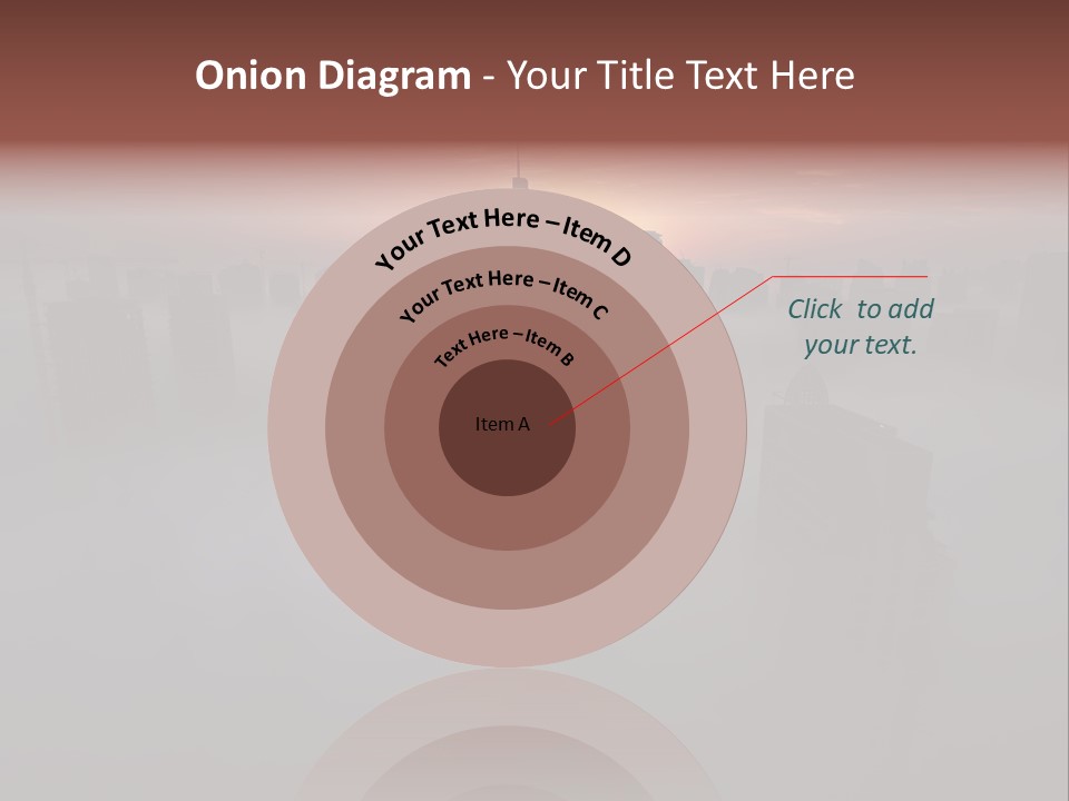 Tall Ball Light PowerPoint Template