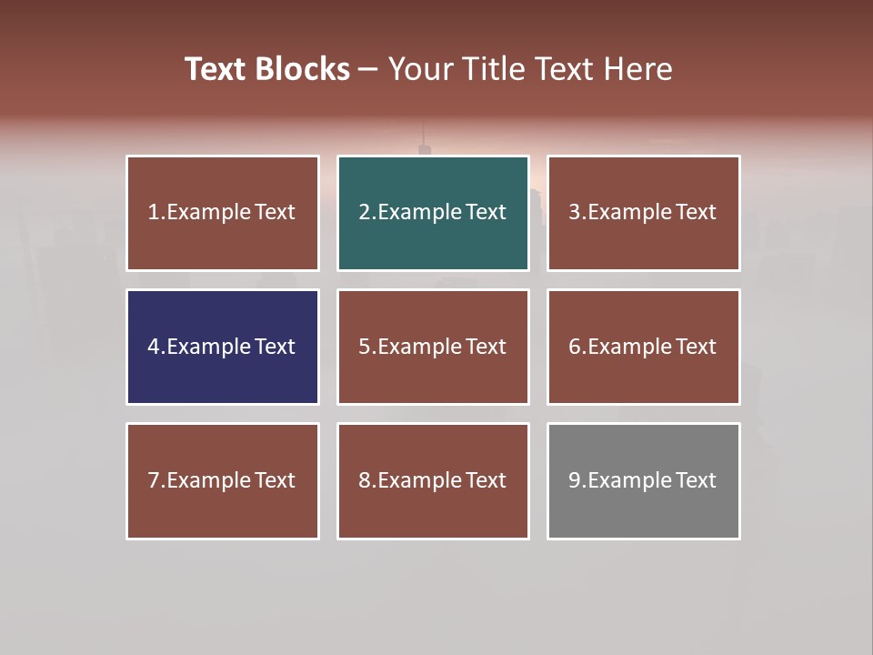 Tall Ball Light PowerPoint Template