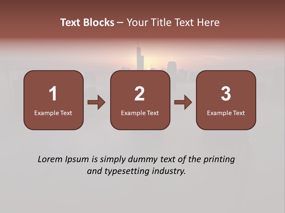 Tall Ball Light PowerPoint Template