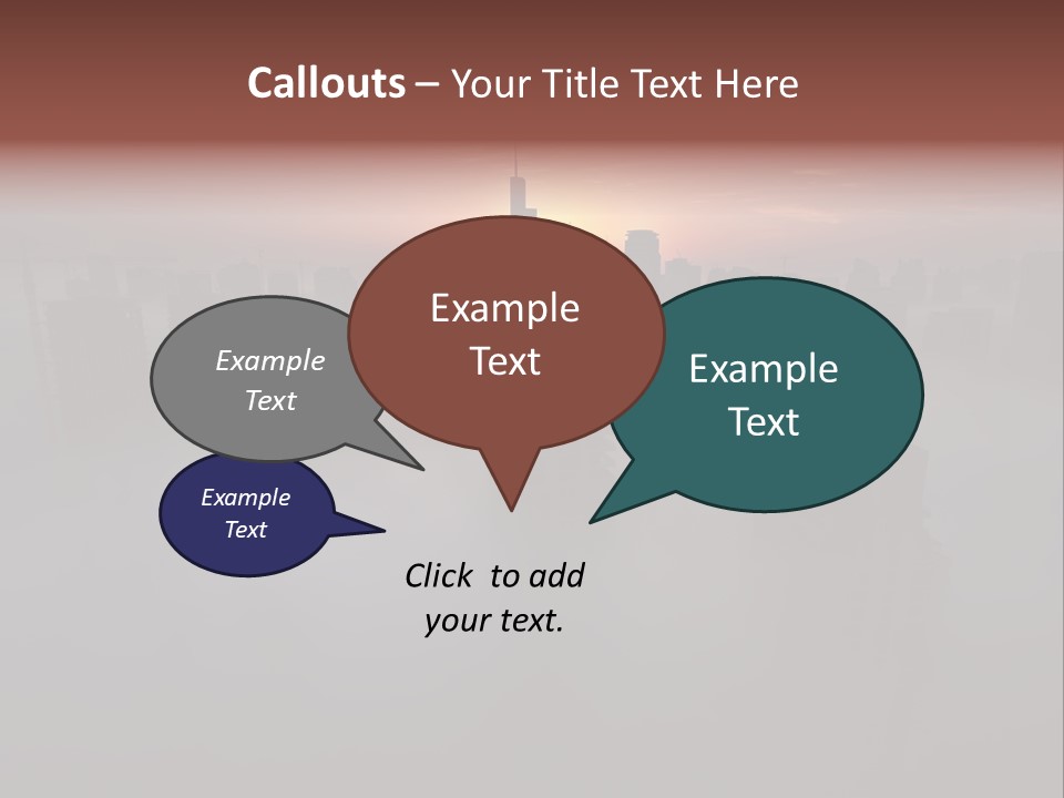 Tall Ball Light PowerPoint Template