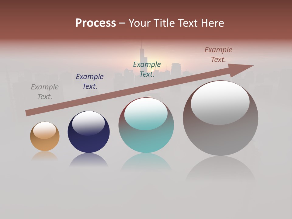 Tall Ball Light PowerPoint Template
