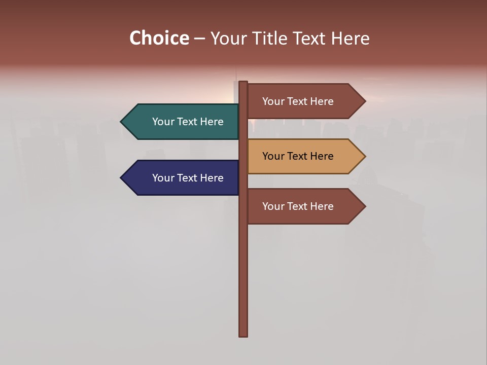 Tall Ball Light PowerPoint Template
