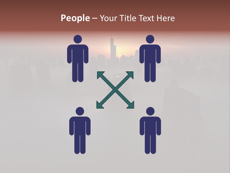 Tall Ball Light PowerPoint Template