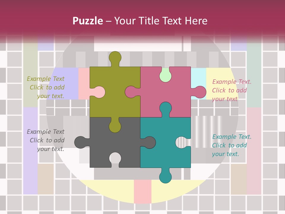 Global Town Cube PowerPoint Template