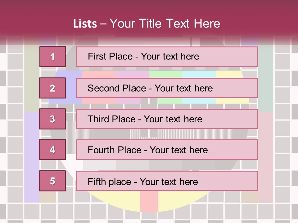 Global Town Cube PowerPoint Template