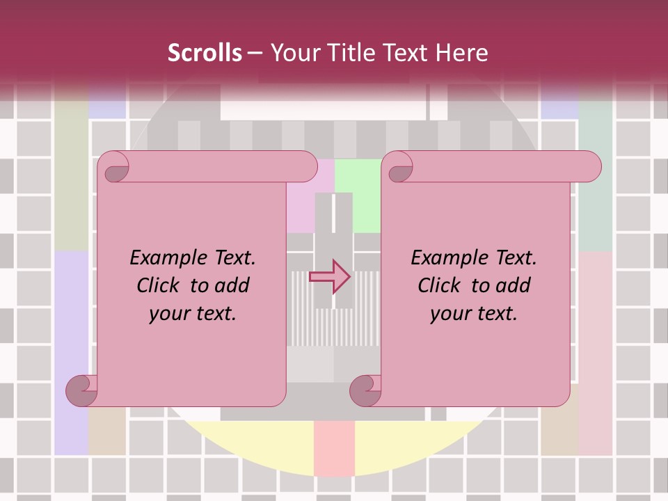 Global Town Cube PowerPoint Template