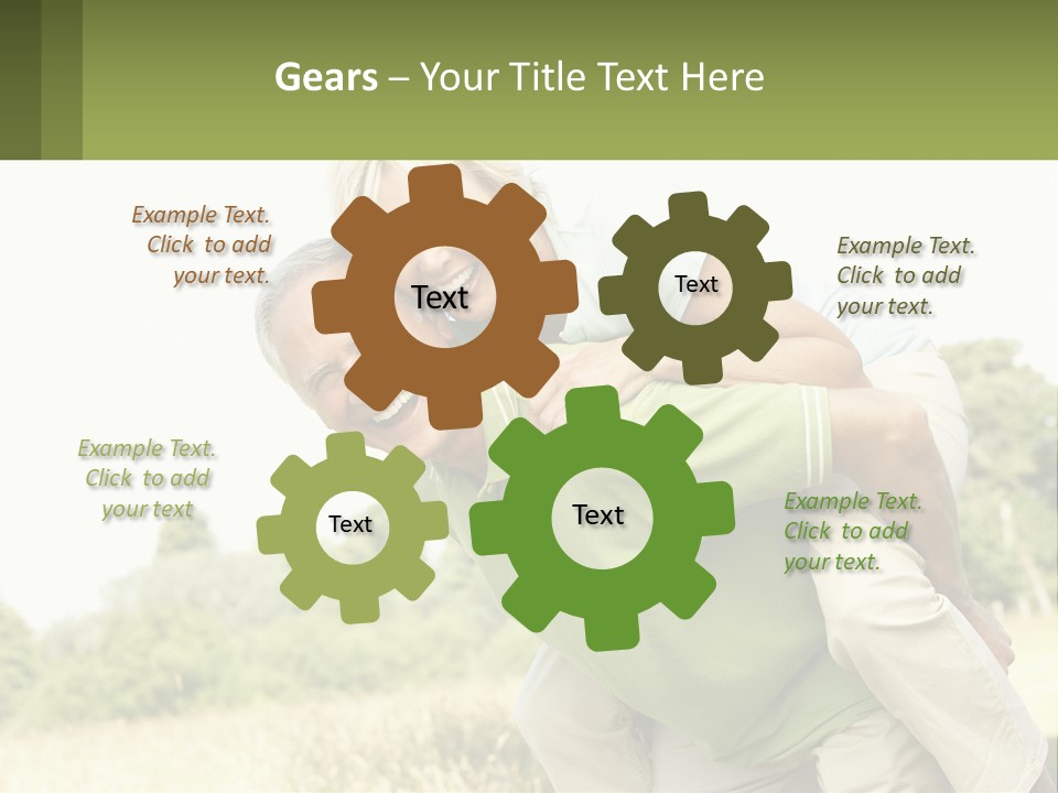 Structure Global Illustration PowerPoint Template