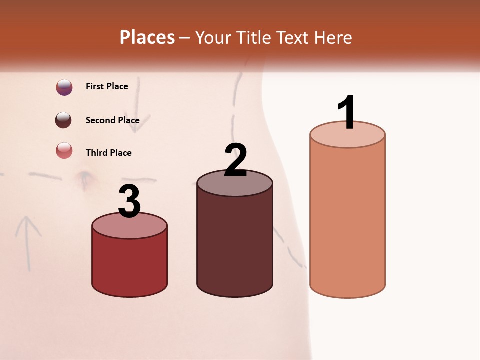 Downtown City Shape PowerPoint Template