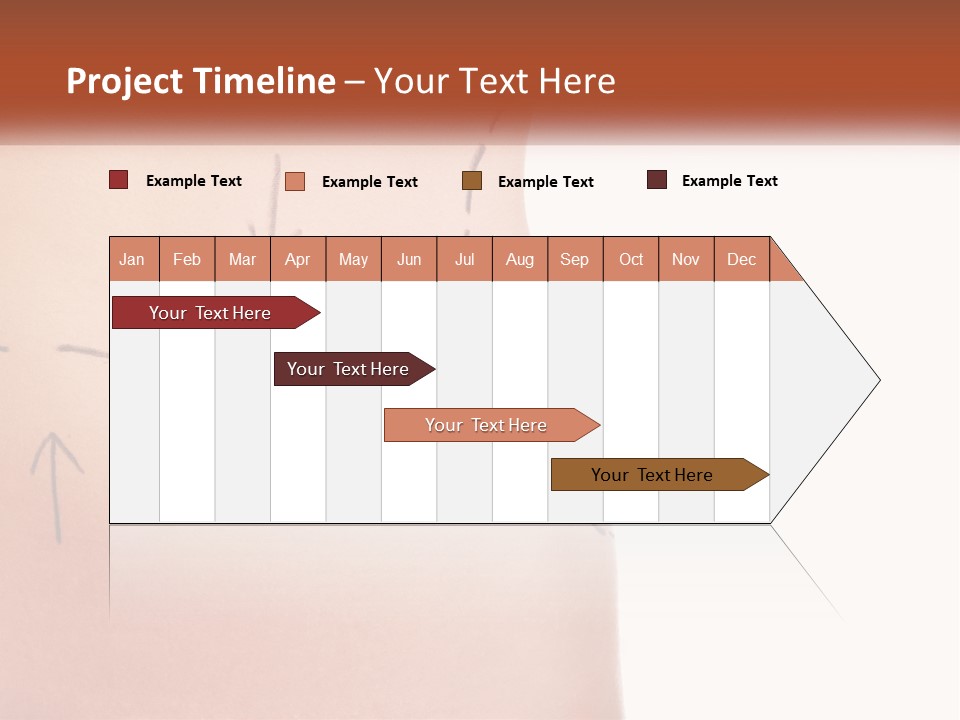 Downtown City Shape PowerPoint Template