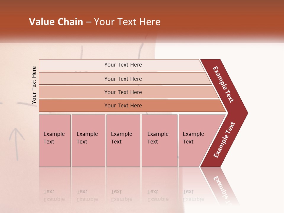 Downtown City Shape PowerPoint Template