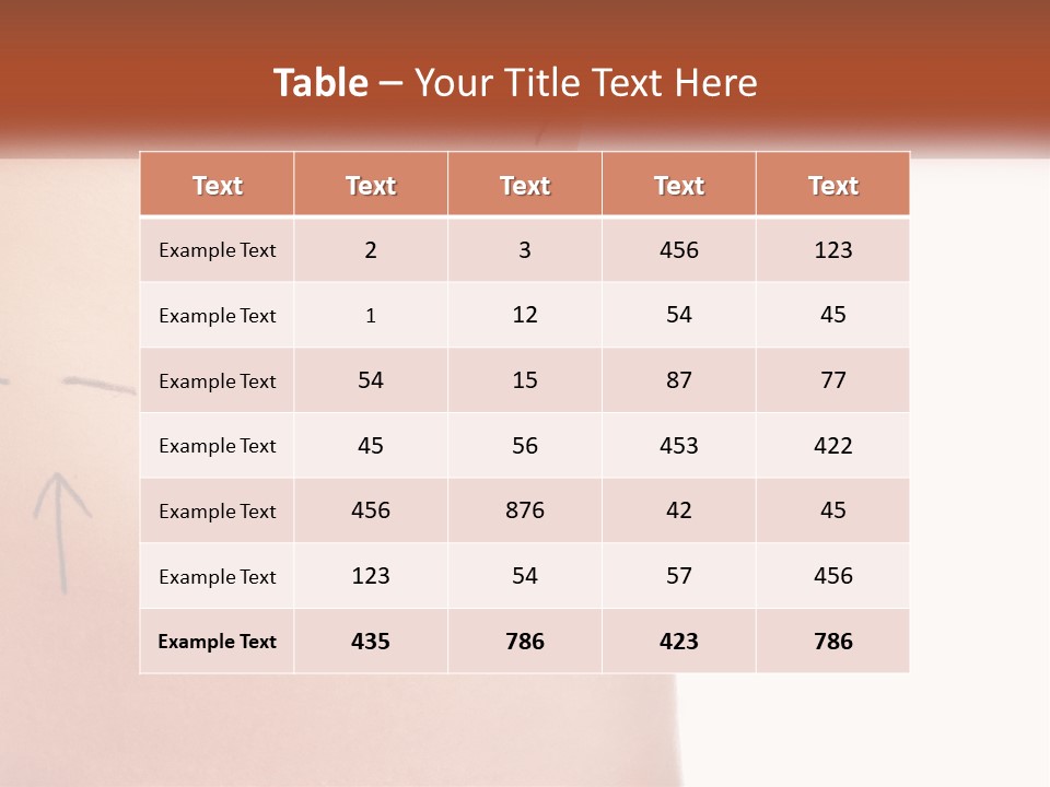 Downtown City Shape PowerPoint Template