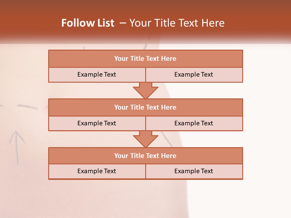 Downtown City Shape PowerPoint Template
