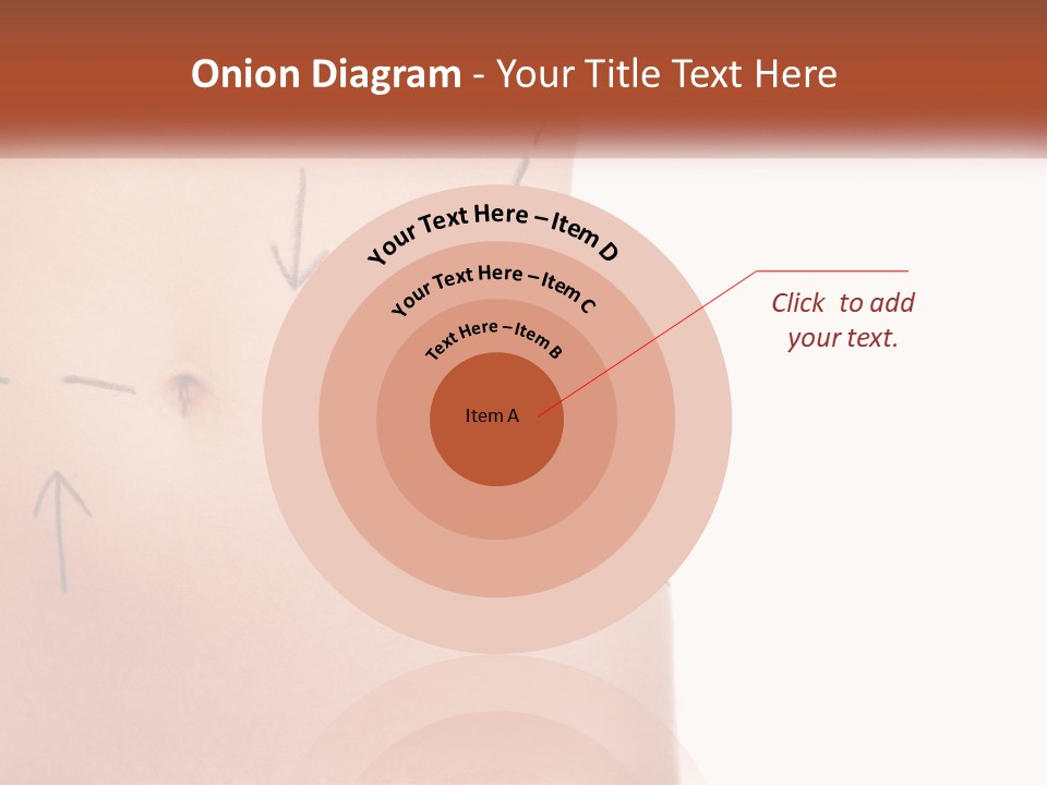 Downtown City Shape PowerPoint Template