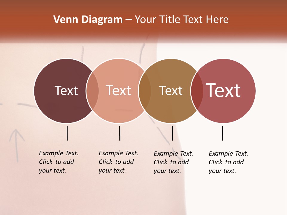 Downtown City Shape PowerPoint Template