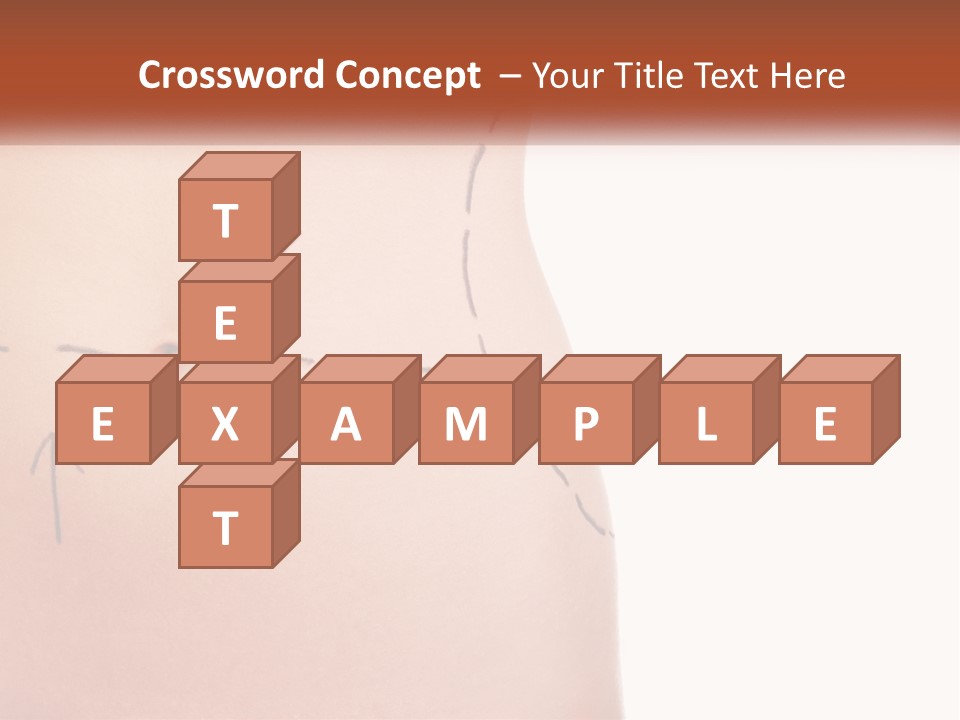 Downtown City Shape PowerPoint Template