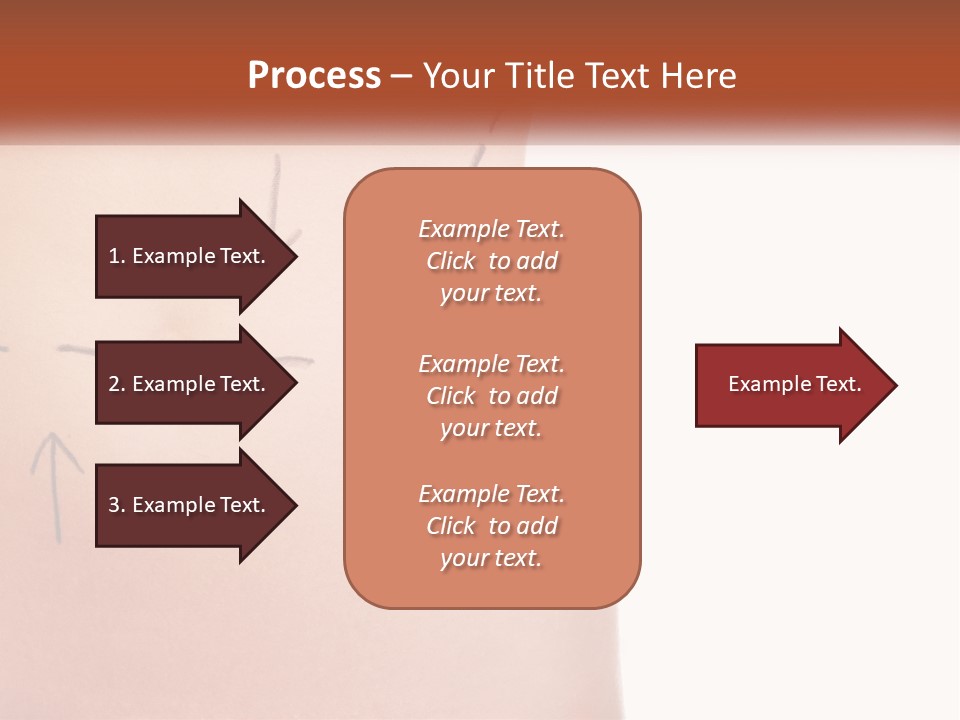 Downtown City Shape PowerPoint Template