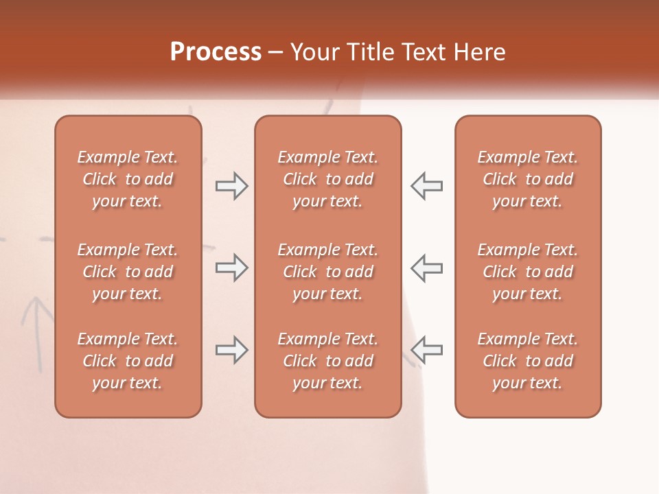 Downtown City Shape PowerPoint Template