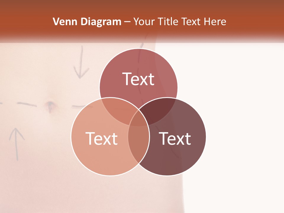 Downtown City Shape PowerPoint Template