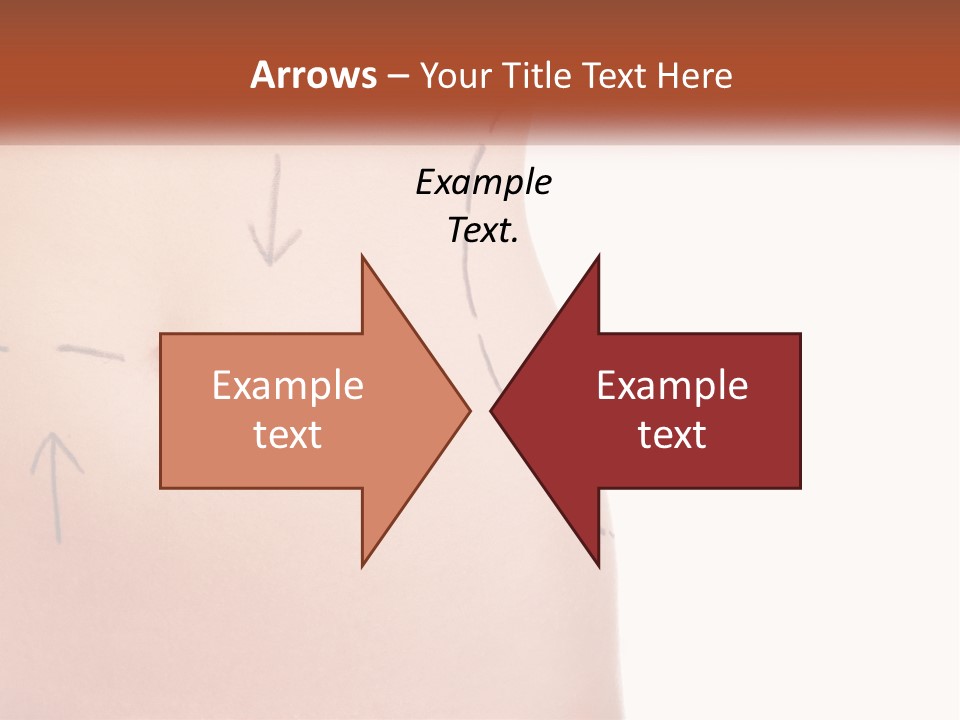 Downtown City Shape PowerPoint Template