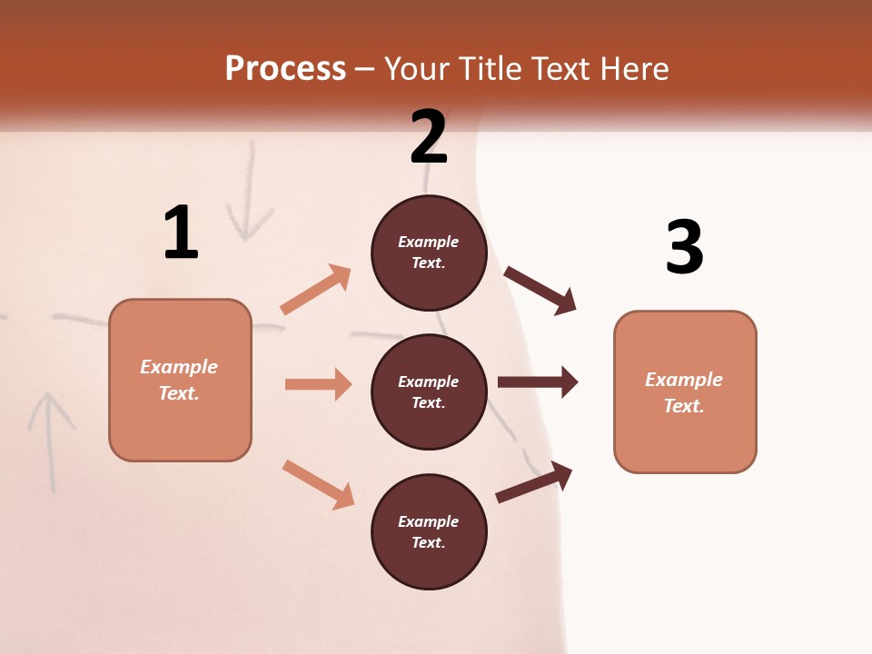 Downtown City Shape PowerPoint Template