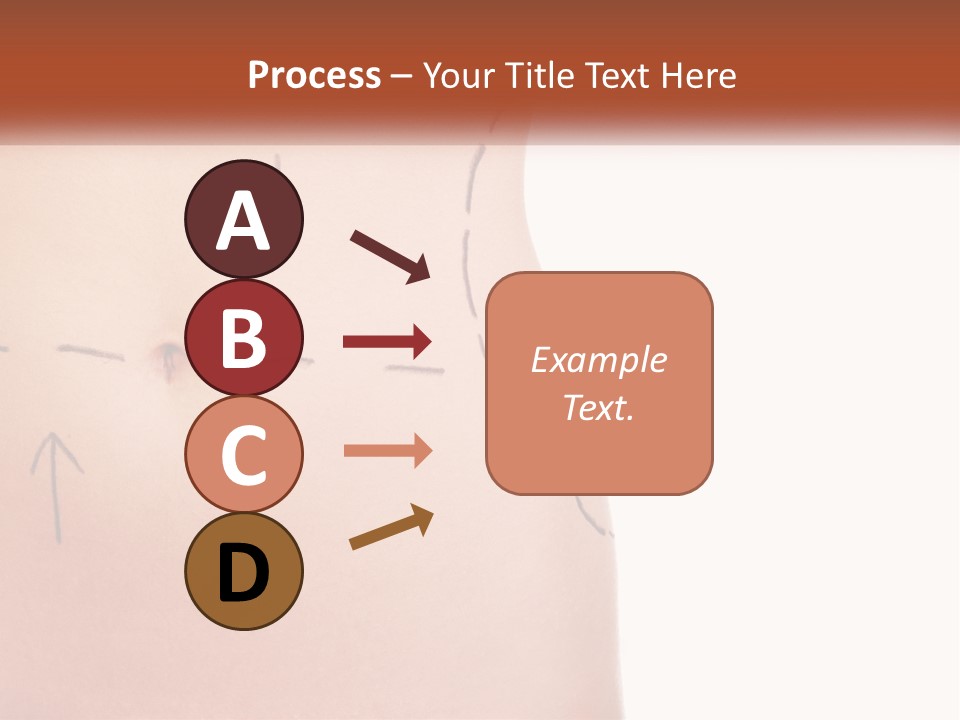 Downtown City Shape PowerPoint Template