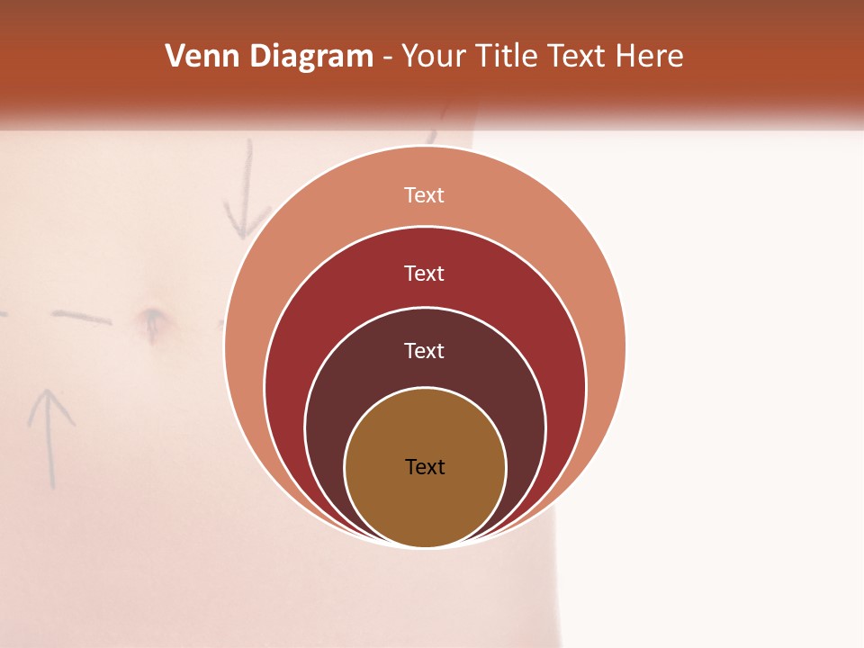 Downtown City Shape PowerPoint Template