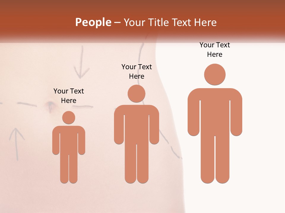 Downtown City Shape PowerPoint Template