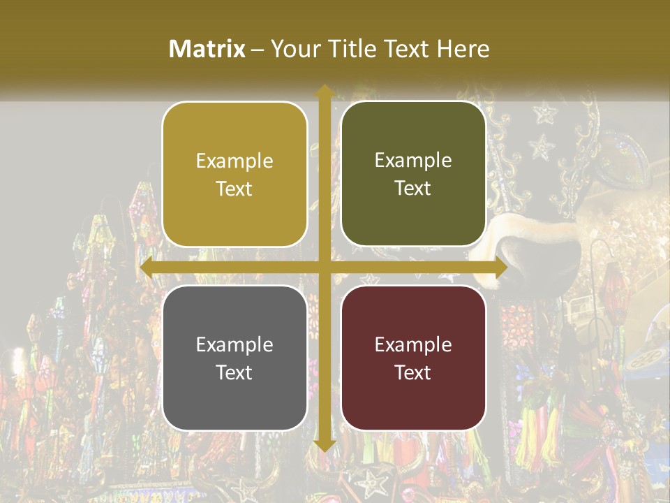 Town Light Globe PowerPoint Template