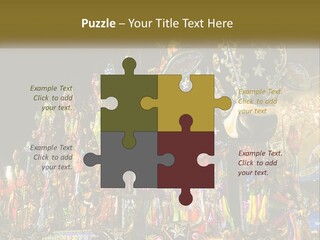 Town Light Globe PowerPoint Template