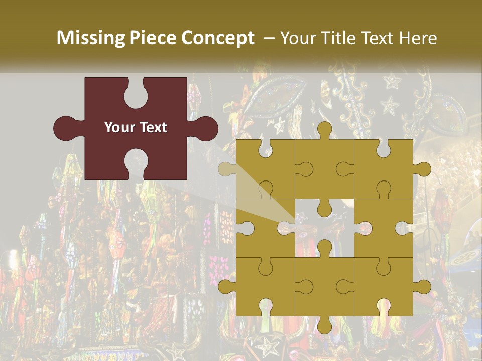 Town Light Globe PowerPoint Template