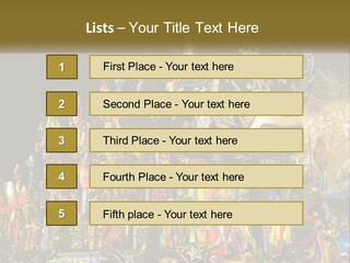 Town Light Globe PowerPoint Template