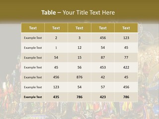 Town Light Globe PowerPoint Template