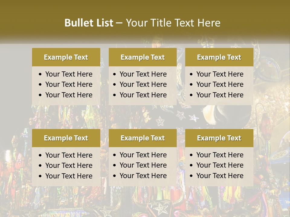 Town Light Globe PowerPoint Template