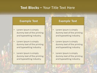 Town Light Globe PowerPoint Template