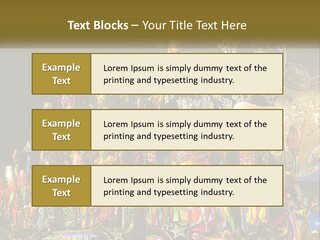 Town Light Globe PowerPoint Template