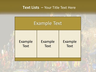 Town Light Globe PowerPoint Template