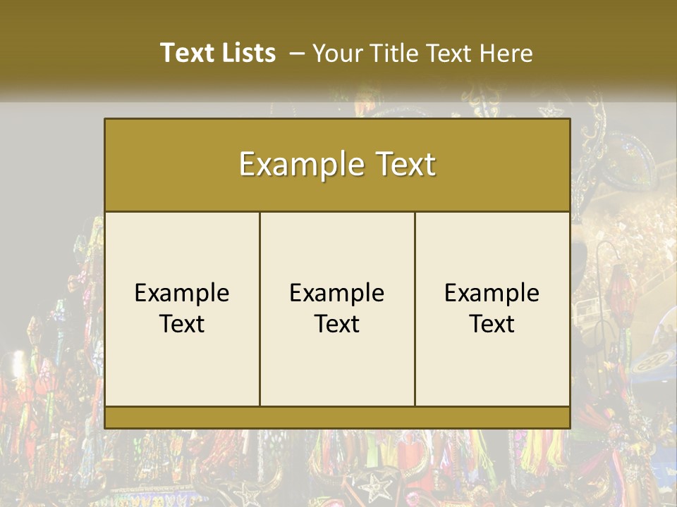 Town Light Globe PowerPoint Template