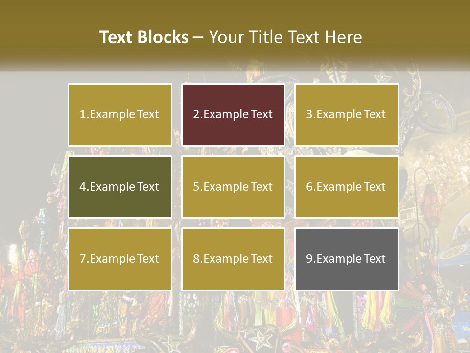 Town Light Globe PowerPoint Template