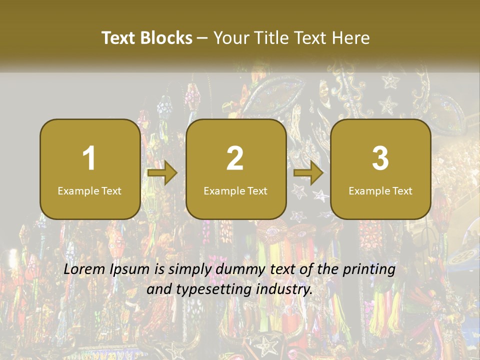 Town Light Globe PowerPoint Template