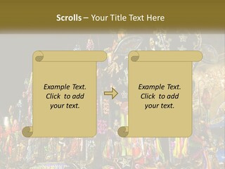 Town Light Globe PowerPoint Template