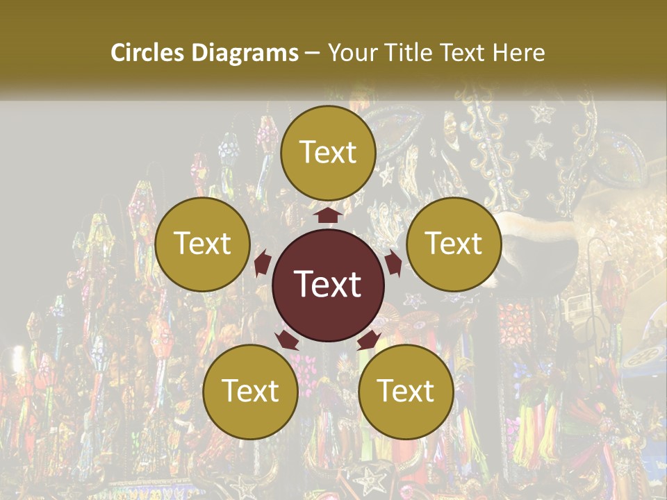 Town Light Globe PowerPoint Template