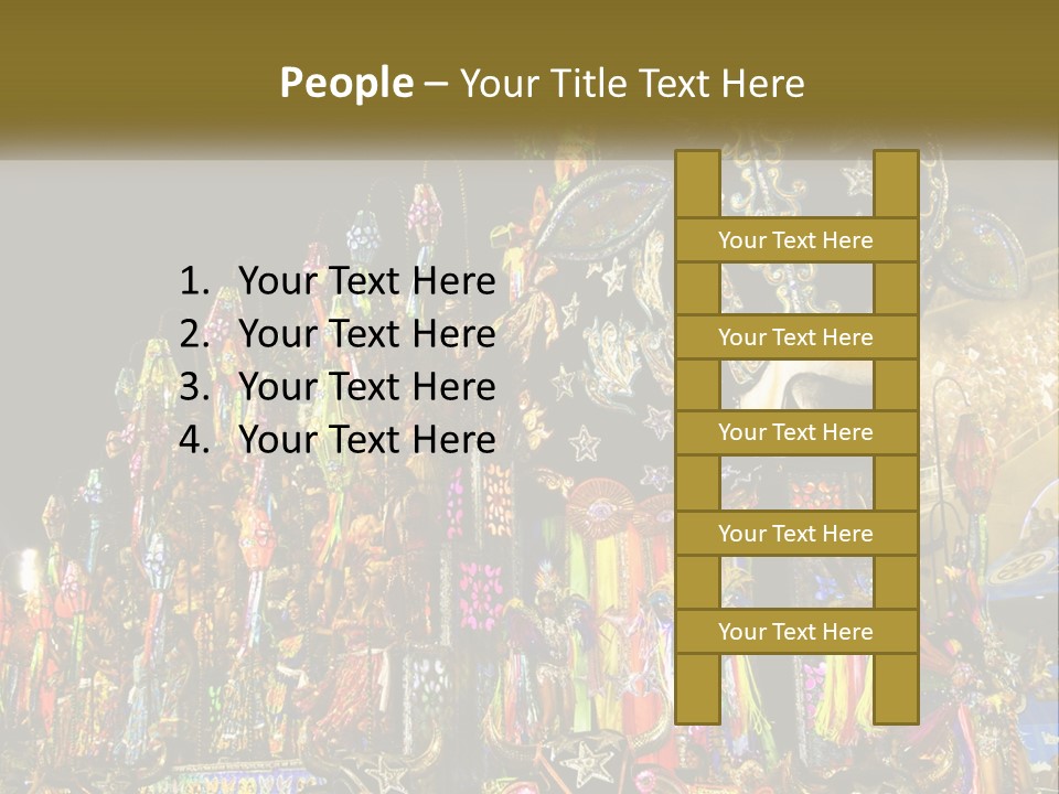 Town Light Globe PowerPoint Template