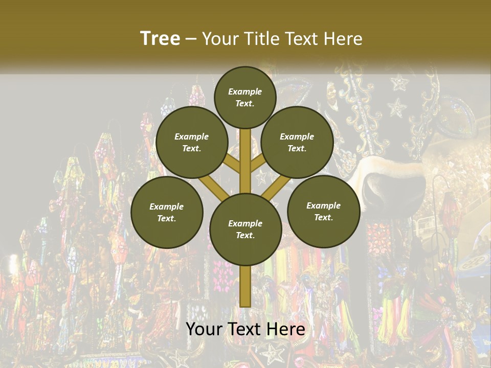 Town Light Globe PowerPoint Template