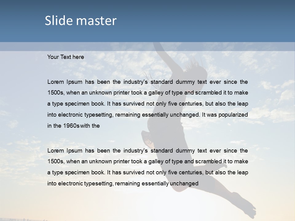 Cityscape Global Background PowerPoint Template