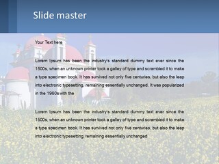 Globe Light Modern PowerPoint Template