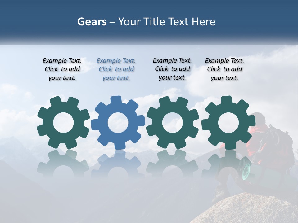 Abstract Cityscape Big PowerPoint Template