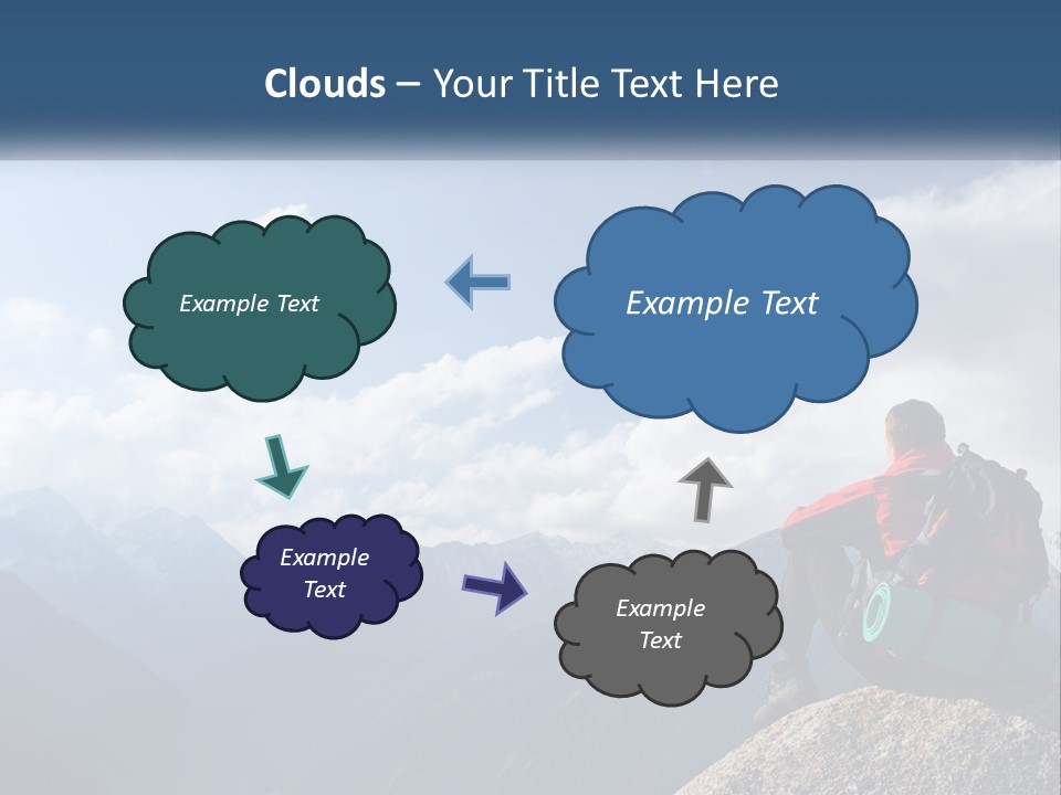Abstract Cityscape Big PowerPoint Template
