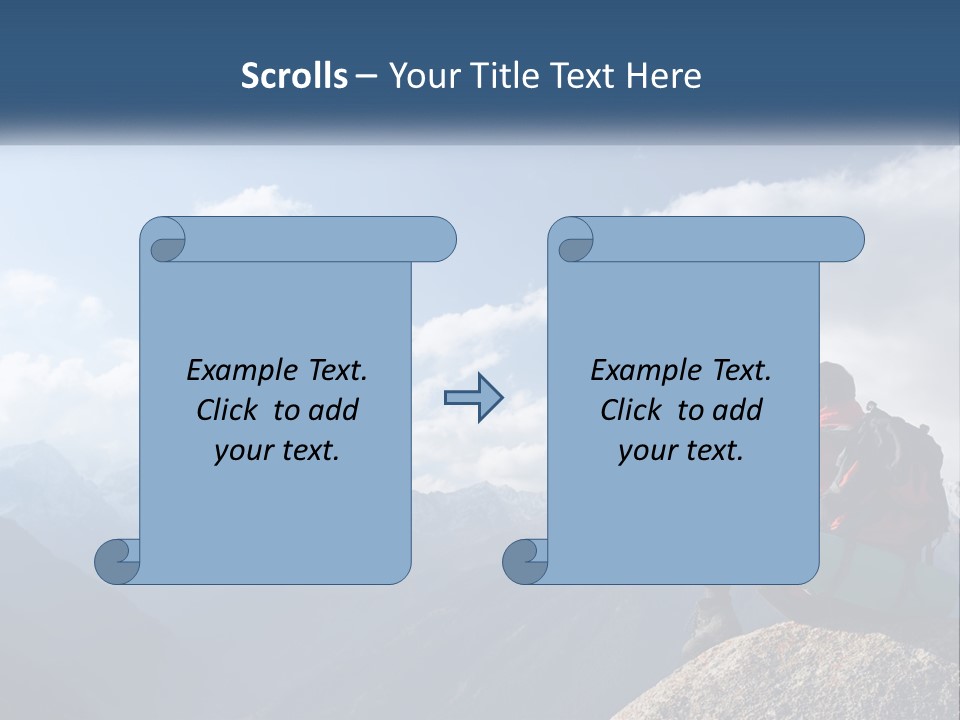 Abstract Cityscape Big PowerPoint Template