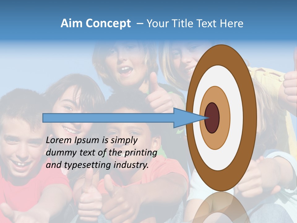 Modern Cityscape Black PowerPoint Template